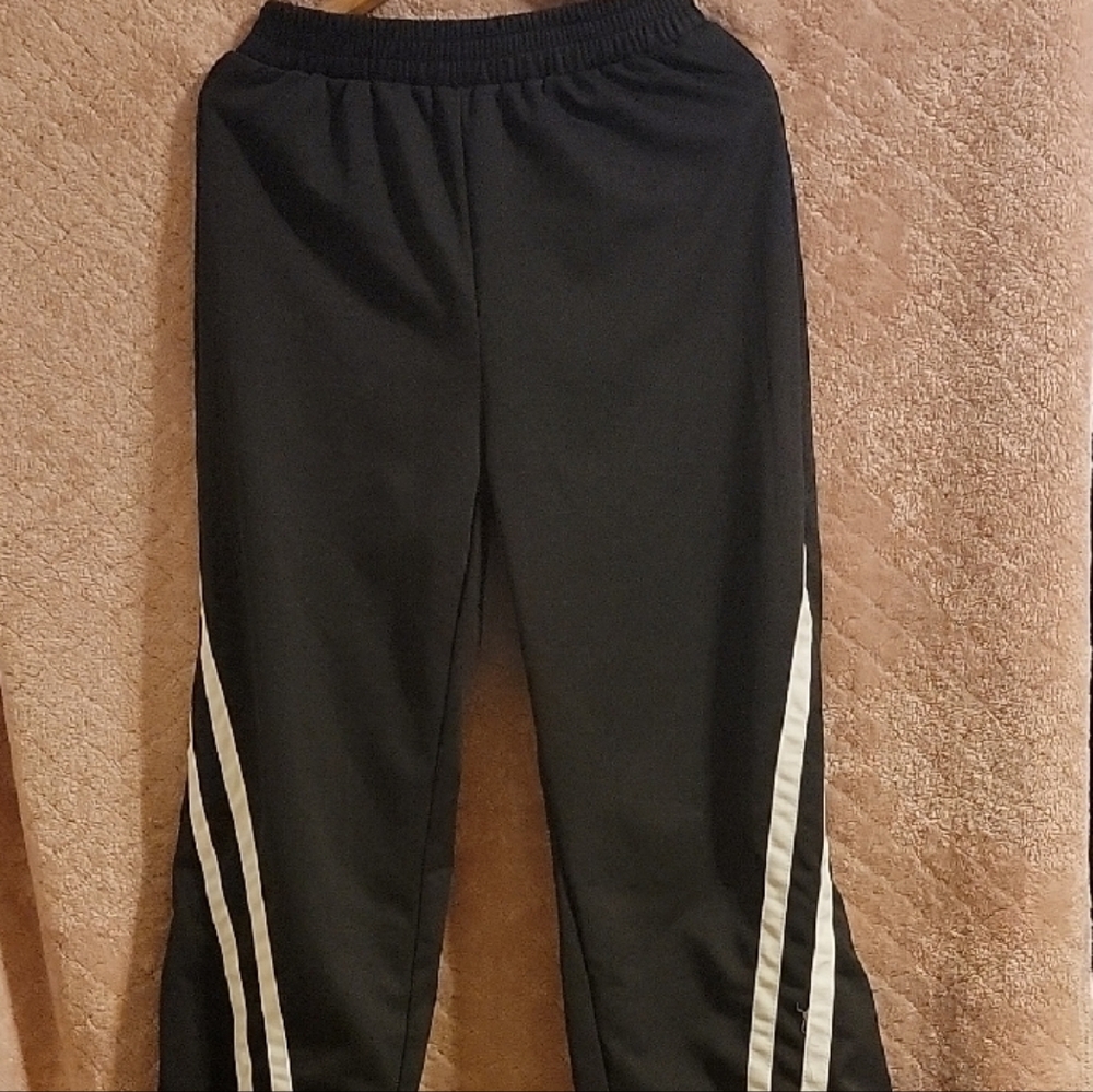 Black and White Track Pants